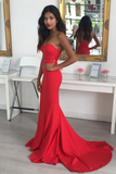 Simple Sweetheart Prom Dresses Court Train Cheap Formal STAP8LS38RR