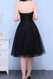 New Arrival Homecoming Dresses Sweetheart Tulle With Applique And