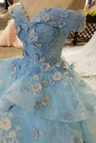 Special Color Wedding Dresses Lace Up With Handmade