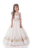 New Arrival Sweetheart Flower Girl Dresses A Line Satin With