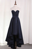 Sweetheart A Line Evening Dresses Satin With