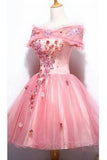 Homecoming Dresses A Line Short/Mini Tulle With