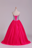 Quinceanera Dresses Sweetheart Ball Gown Floor-Length Beaded