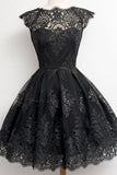 Bateau Homecoming Dresses A Line Tulle With