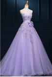 New Arrival Ball Gown Floor-length Luxury Appliques Prom Dress Wedding Dresses
