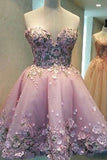 Lovely Homecoming Dresses A Line Sweetheart Short/Mini With