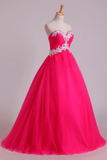 Sweetheart Ball Gown Floor Length Quinceanera Dresses With