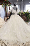 Gorgeous Ball Gown Big Wedding Dresses Princess Bridal Dress With STAPRBJ5CLK