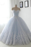 Quinceanera Dresses Ball Gown Off The Shoulder Tulle